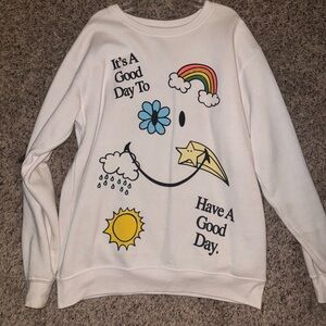 Pacsun “Smiles Make the World Go Around” crewneck!